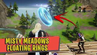 Collect Floating Rings at Misty Meadows Location - Fortnite Battle Royale