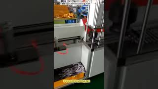 automatic belt cutting punching hole machine