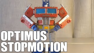 Transformers Earthrise Optimus Prime Stopmotion Animation