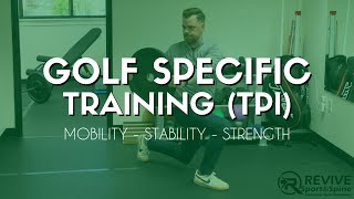 Golf Training: Mobility, Stability, and Strength | TPI Certified | Utah Sports Chiropractor