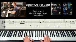 Beauty And The Beast - Rockschool Piano & Keys Debut (2019 Syllabus)