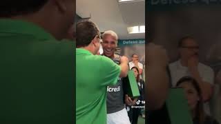 DE EMOCIONAR A VOLTA DE DEYVERSON AO ALLIANZ PARQUE #shorts #palmeiras