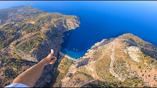 Paragliding over Butterfly Valley near Ölüdeniz/Fethiye