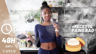 J'ai tout cuisiné à la vapeur pendant 48h + recette bao buns (Vegan)