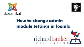 How to change admin modules in Joomla