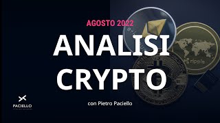 Analisi Mercati Criptovalute - Agosto 2022