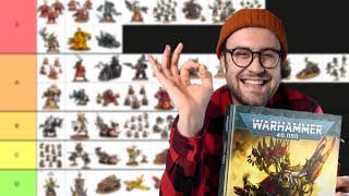 10 ed Ork Codex Tier List with new points