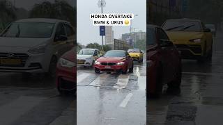 HONDA OVERTAKE BMW & URUS 🥲 #bmw #urus #supercars