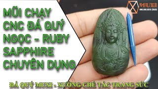 Mũi chạm khắc CNC Ngọc - Ruby - Sapphire chuyên dụng