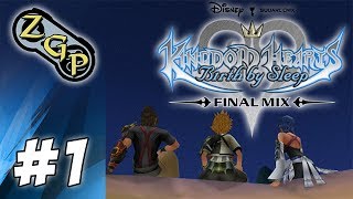 AWAKENING!! | (PART 1) Blind Let's Play Kingdom Hearts: Birth By Sleep Final Mix | ZGP Plays!