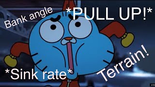 The Amazing World of Gumball - Gumball and Richard try to fly Santa’s sleigh but with real alarms