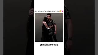 Dekha Zamana sara bharam hai 🥺💗 || @sumedhvmudgalkar #sumedh #mallikasingh Sumelikamehak #shorts