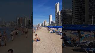 BENIDORM - Spain - PLAYA de LEVANTE (parte 2) #shorts #turismo #vacaciones