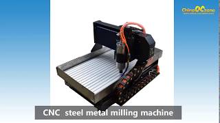 Steel structure cnc router 3axis 2200w machine make ceramic plane workpiece from chinacnczone