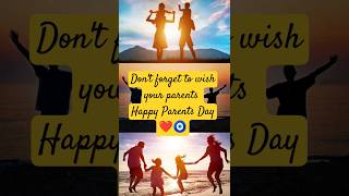 Happy Parents Day #parents #god #lovestatus #love #angel #sad #shorts  #bollywood #india #facts #fyp