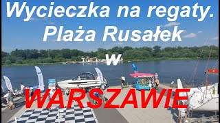 Impreza żeglarska na plaże Rusałka w Warszawie 2024