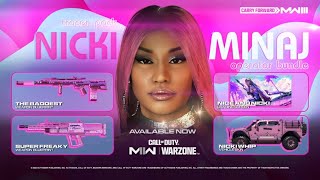 Call of Duty Nicki Minaj Operator Bundle Available Now