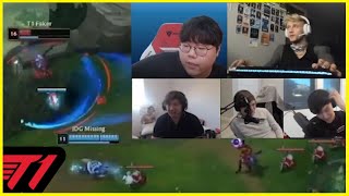 TỔNG HỢP PHẢN ỨNG CỦA BLV, STREAMER TRƯỚC PHA SOLOKILL VÀ ĐÀO TẨU CỦA FAKER