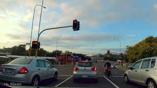 오클랜드 드라이브 | 타카푸나 거쳐 벨몬트로 아침 출근길 드라이브 |Auckland Drive | Morning commute drive to Belmont via Takapuna