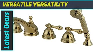 Kingston Brass KS33525AL Milano Tub Faucet: A Timeless Addition