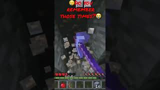 nostalgic Minecraft😭 (good old days) | #shorts