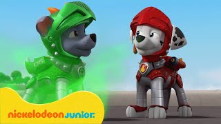 PAW Patrol | La Pat'Patrouille devient un chevalier | Dragons et dinosaures | Nickelodeon Jr. France