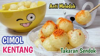 CIMOL KENTANG || PENJELASAN KENAPA ADA CIMOL MELEDAK SAAT DIGORENG