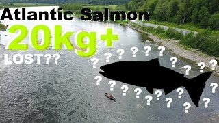 LOST a 20 kg Atlantic Salmon | Day 4 in Namsen | Vlog 06