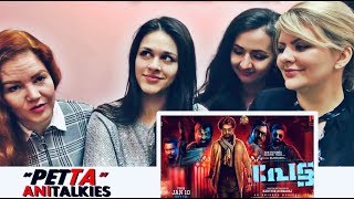 PETTA Trailer Reaction | Russia | Rajnikanth | Nawasuddin Siddiqui | Trisha Krishnan