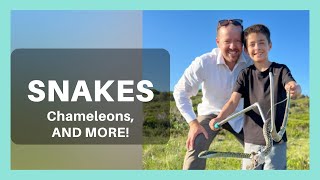 Kids Look for Snakes in South Africa!