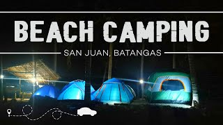 Affordable Beach Campsite at Cuadra Del Pandayan Campsite, San Juan, Batangas