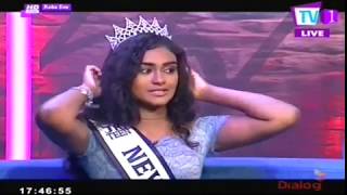 Miss Jr. Teen Nevada Lenisha Rajapaksa @ROBA EVE TV 1