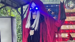 Lowe’s Halloween Bluetooth Reaper Singer Review!