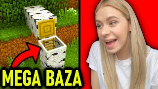 ZBUDOWAŁAM NAJLEPSZĄ BAZĘ NA ŚWIECIE w Minecraft!