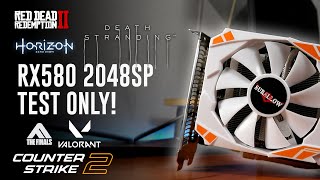 RX580 2048SP 8GB in 2024! - Benchmark and Game Test!