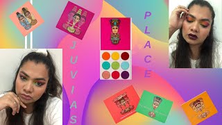 June 15, 2020 I bought the Juvias Place Six Bundle!| Rainbow eyeshadow look| Happy Pride Month 🌈