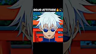 Gojo Attitude Level🎯😎 #shots #gojo #jujutsukaisen #anime #shorts #shortsviral