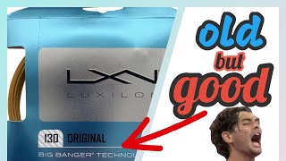 Trying the OLDEST poly string! (Luxilon Big Banger Original Review) - Alex Tennis