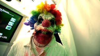 Frightmare Prank 2018 - photobooth clown scare - Gloucester Eastgate Shopping Centre