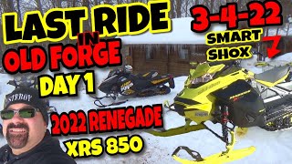 Last Old Forge Ride of Season: Day 1 of 2 March 4th, 2022