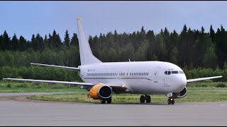 Air Horizont Boeing 737-400 at Tampere Pirkkala