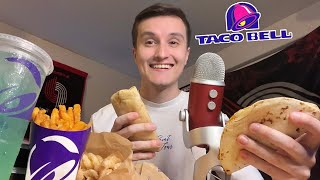 ASMR HUGE Taco Bell Mukbang 🌮🔔(eating sounds)