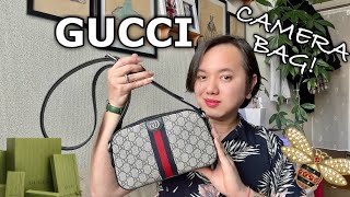 Gucci ophidia camera bag review || What’s fit & How to care