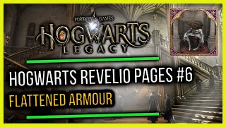 Hogwarts Castle Field Guide Revelio Pages #6 Flattened Armour