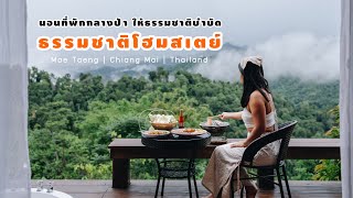 ไปให้ธรรมชาติบำบัด ที่ ธรรมชาติ โฮมสเตย์ อ.แม่แตง จ.เชียงใหม่