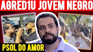 Bomba! AGRED1U NEGRO! BOULOS PARTIDO PSOL - CONDITATO A PREFEITO SURTOU COM UM JOVEM - KLEBER ROSA