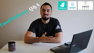 Food Delivery Q&A - Working with Deliveroo, UberEATS and Stuart in Manchester, UK