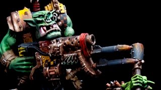 How to paint BAD MOONS Ork Nob by Lester Bursley