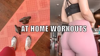 WEEK OF HOME WORKOUTS