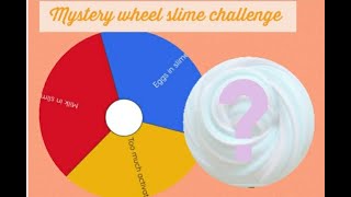 Mystery wheel picks my slime **BAD IDEA** | Arts,  Crafts and Laughs